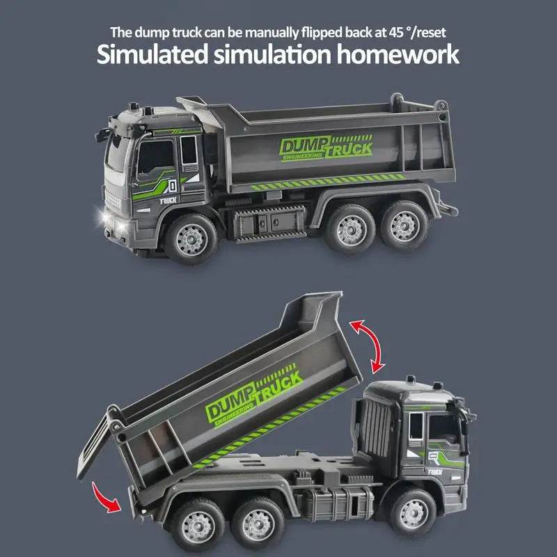 Remote Control Forklift Real Cool Motor Vehicle Engineering Car Toy - ToylandEU