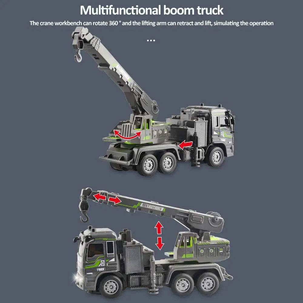 Remote Control Forklift Real Cool Motor Vehicle Engineering Car Toy - ToylandEU