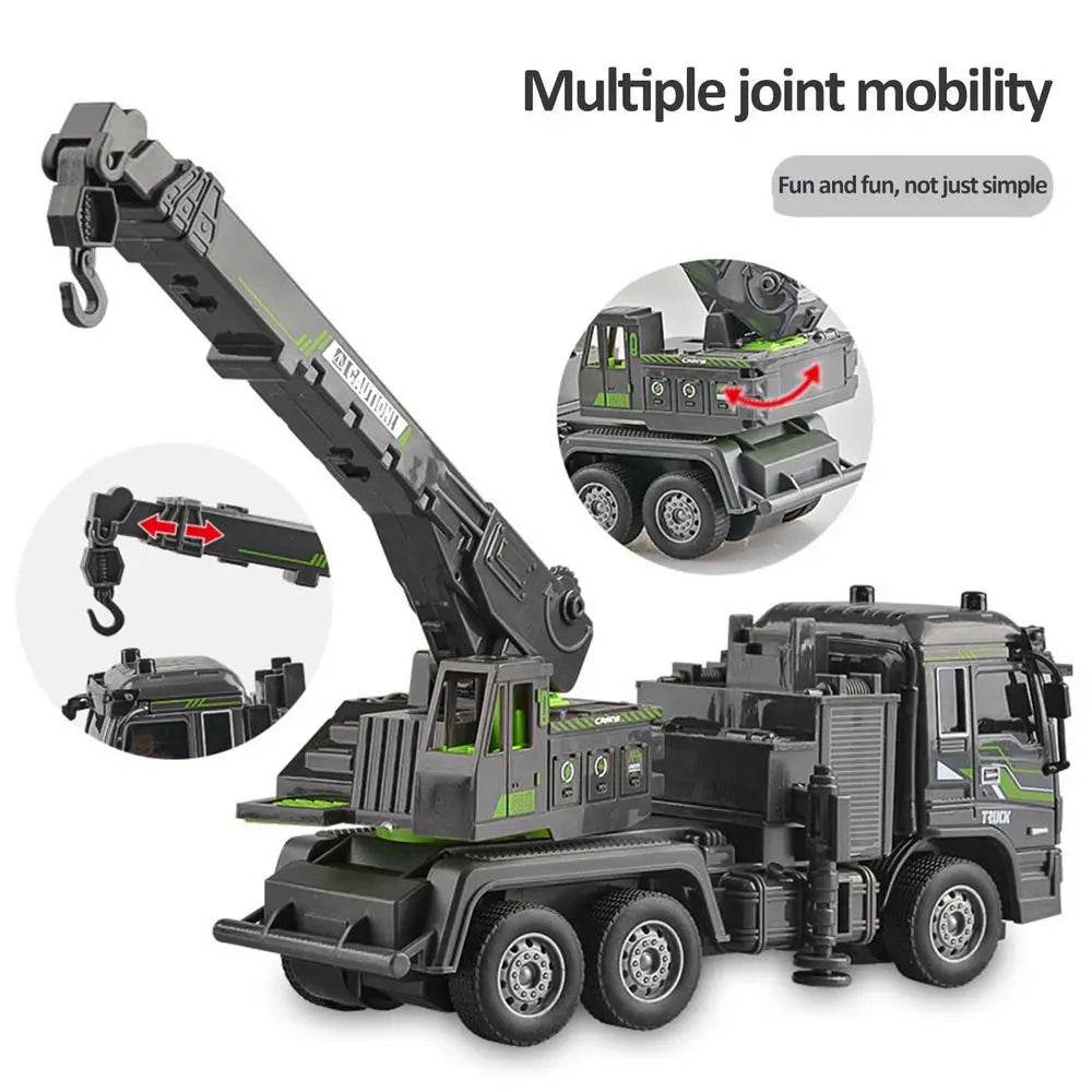 Remote Control Forklift Real Cool Motor Vehicle Engineering Car Toy - ToylandEU