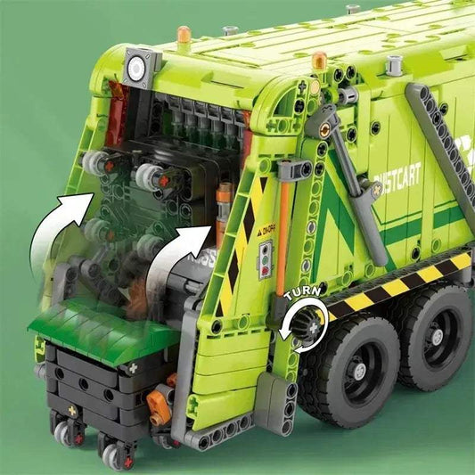  Remote Control Garbage Truck Building Blocks Set Stem -  ToylandEU™