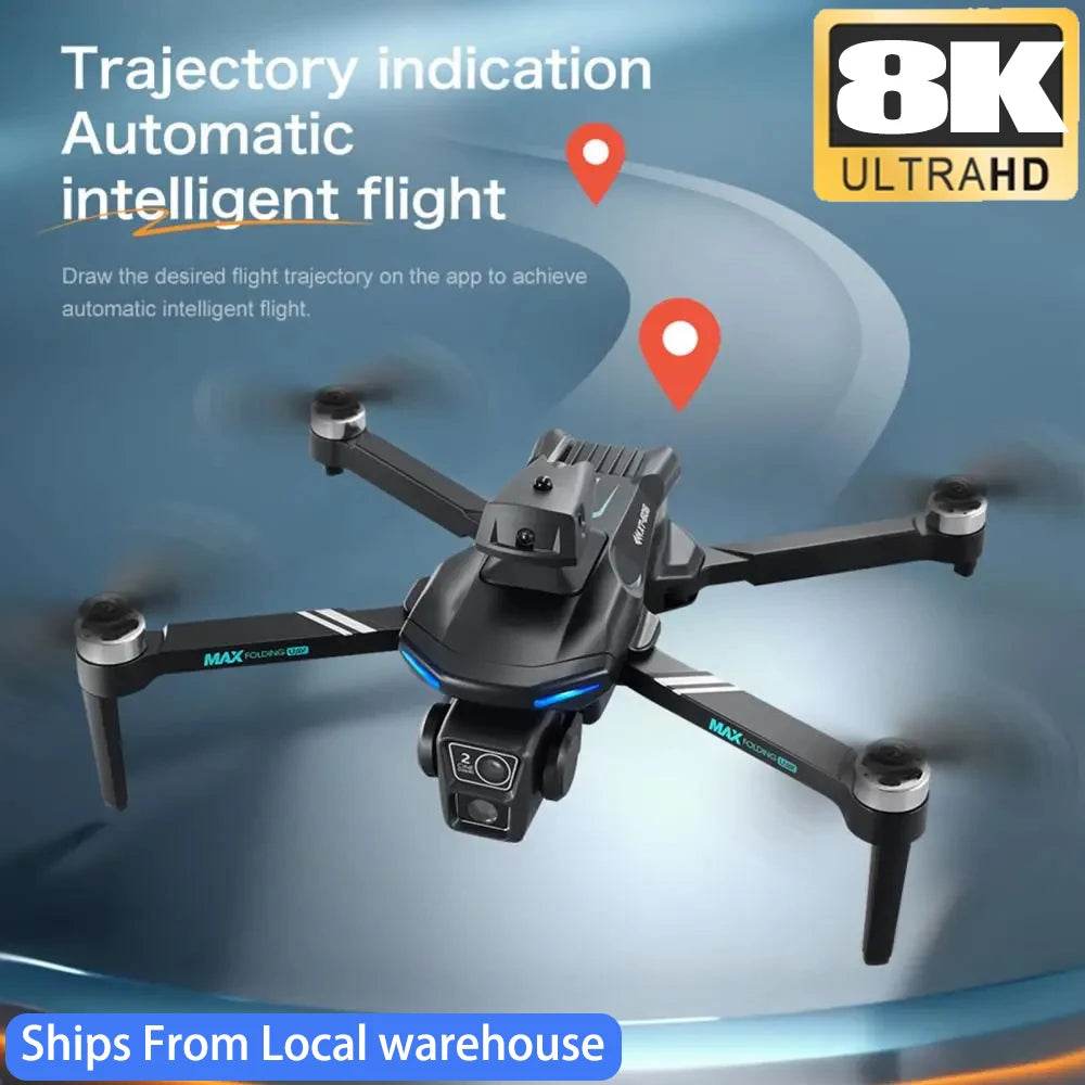 Remote Control Handle Max Drone Brushless Motor 8K HD Quadrotor - ToylandEU