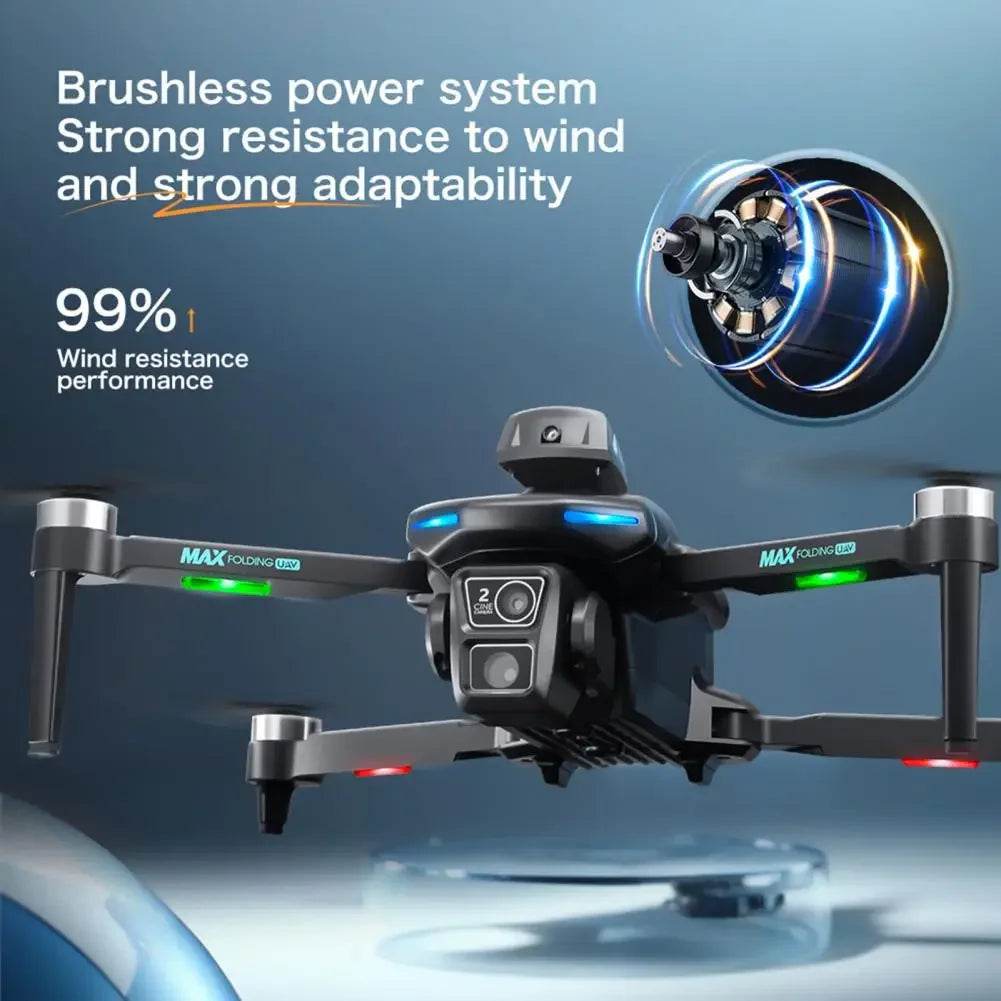 Remote Control Handle Max Drone Brushless Motor 8K HD Quadrotor - ToylandEU