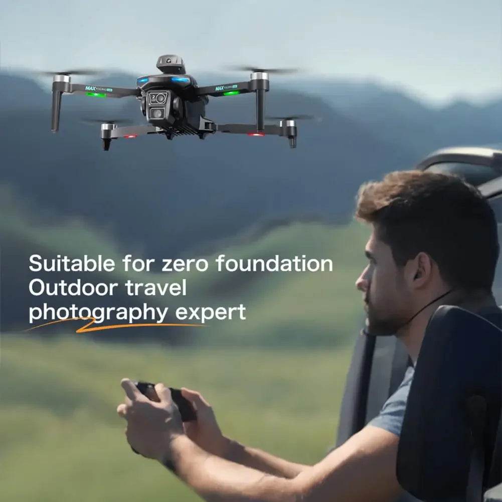 Remote Control Handle Max Drone Brushless Motor 8K HD Quadrotor - ToylandEU