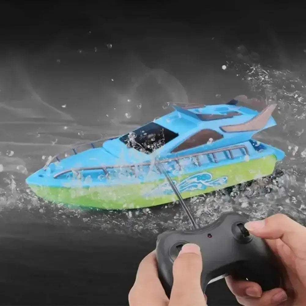 Remote Control High Speed RC Boat for Outdoor Pool Fun - ToylandEU