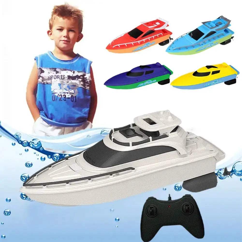 Remote Control High Speed RC Boat for Outdoor Pool Fun - ToylandEU
