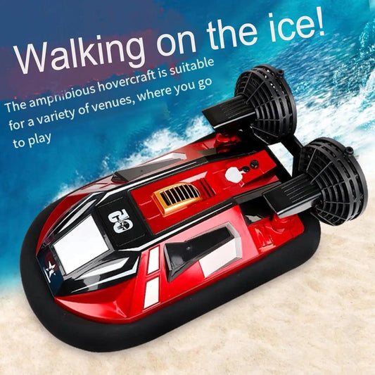  Remote Control Hovercraft Boat|Dual Motors|Toylandeu™ 