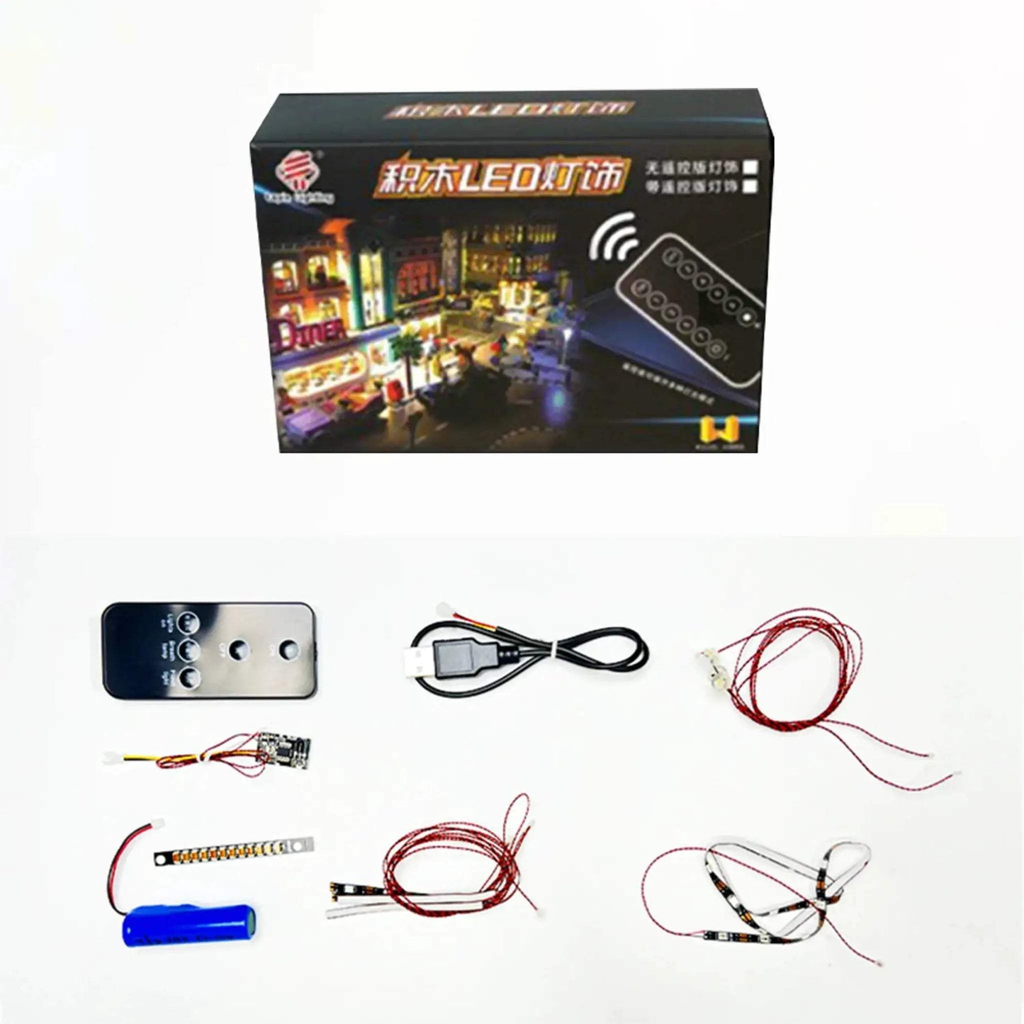 Remote Control LED Light Kit for Botanical Paradise Flower - ToylandEU