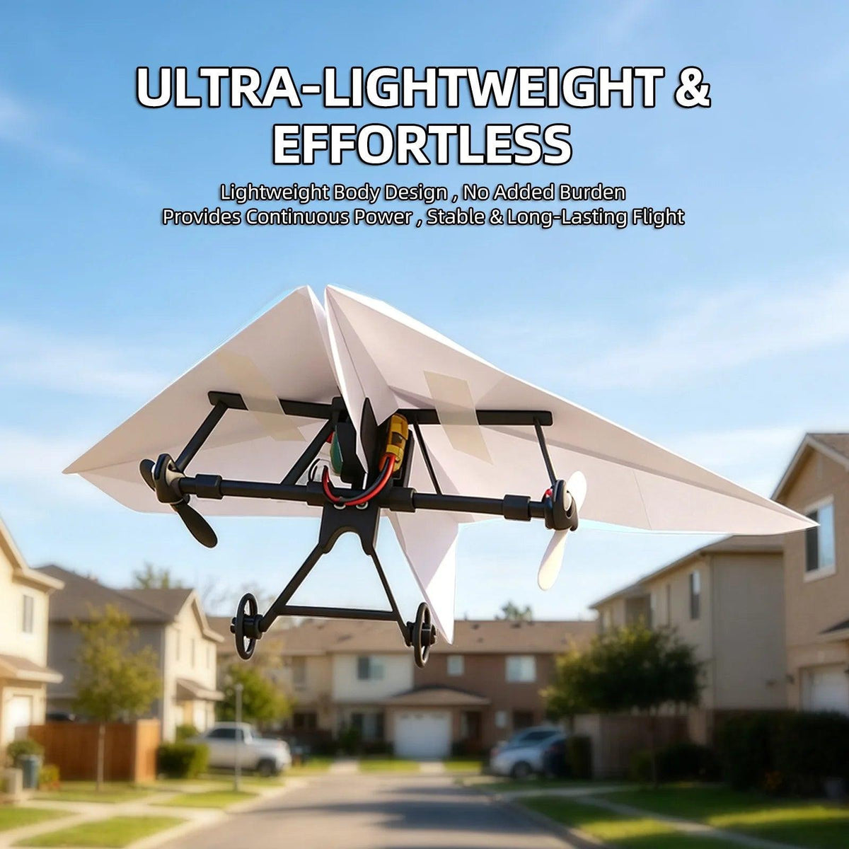 Remote Control Paper Airplane Kit | 2CH | Toylandeu™