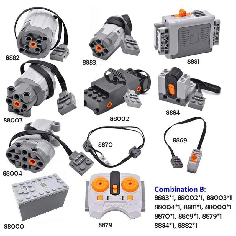  Remote Control Power Functions Building Blocks Set Lego -  ToylandEU™