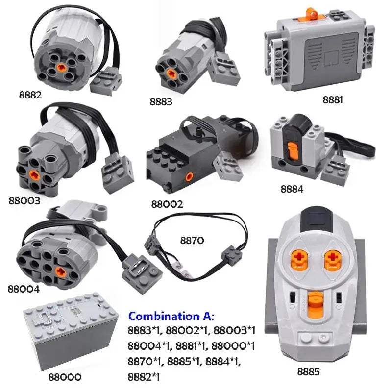  Remote Control Power Functions Building Blocks Set Lego -  ToylandEU™