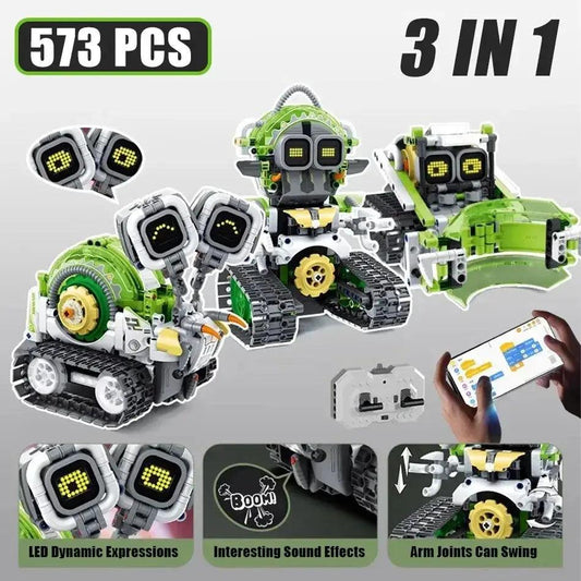  Remote Control Programmable Building Blocks 3 In 1 -  ToylandEU™