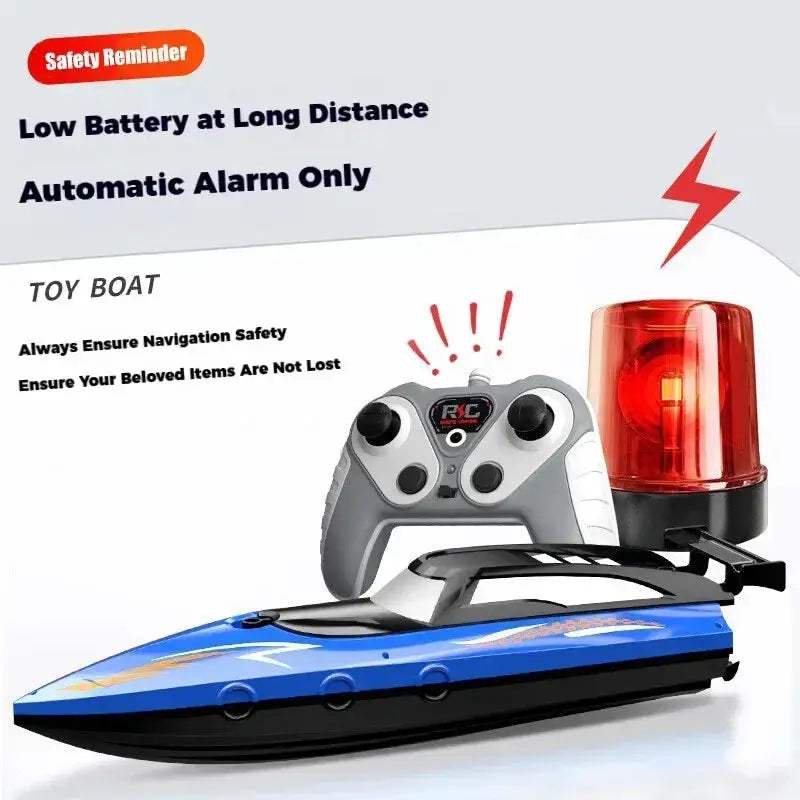 Remote Control RC Boat High Speed Dual Propellers Waterproof - ToylandEU