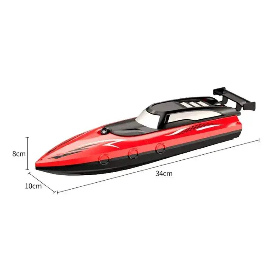 Remote Control RC Boat High Speed Dual Propellers Waterproof - ToylandEU