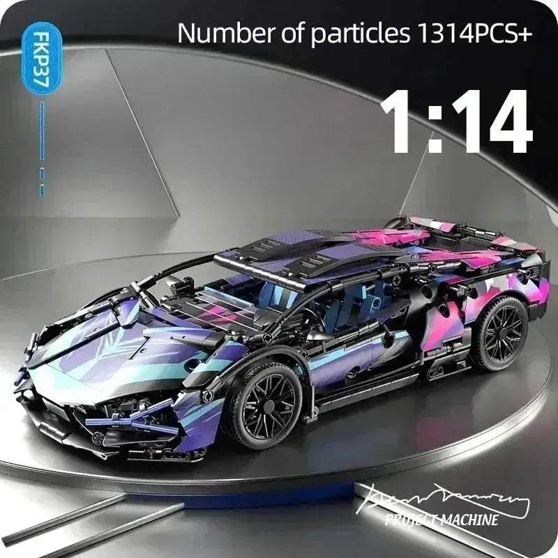 Remote Control RC Car Building Blocks Racing Kit 1280 Pieces - ToylandEU