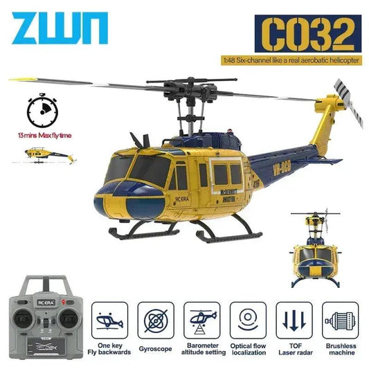  Remote Control RC Helicopter Altitude Hold Brushless -  ToylandEU™
