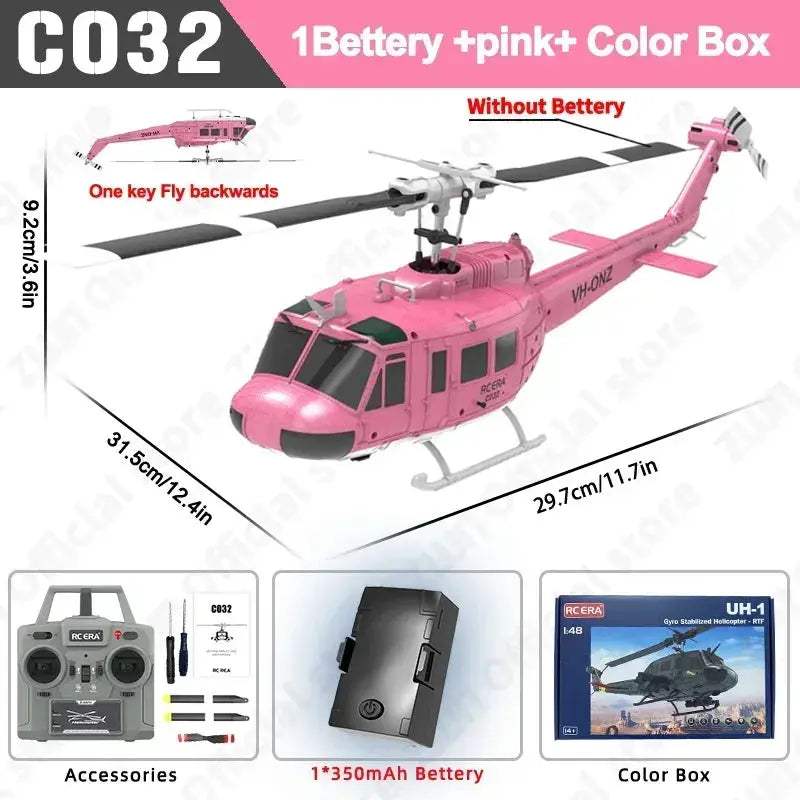 Remote Control RC Helicopter With Altitude Hold And Brushless Motor - ToylandEU