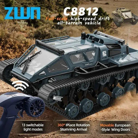  Remote Control RC Tank Off Road Vehicle LED Lights -  ToylandEU™
