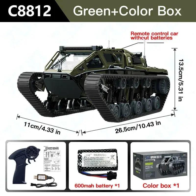  Remote Control RC Tank Off Road Vehicle LED Lights -  ToylandEU™