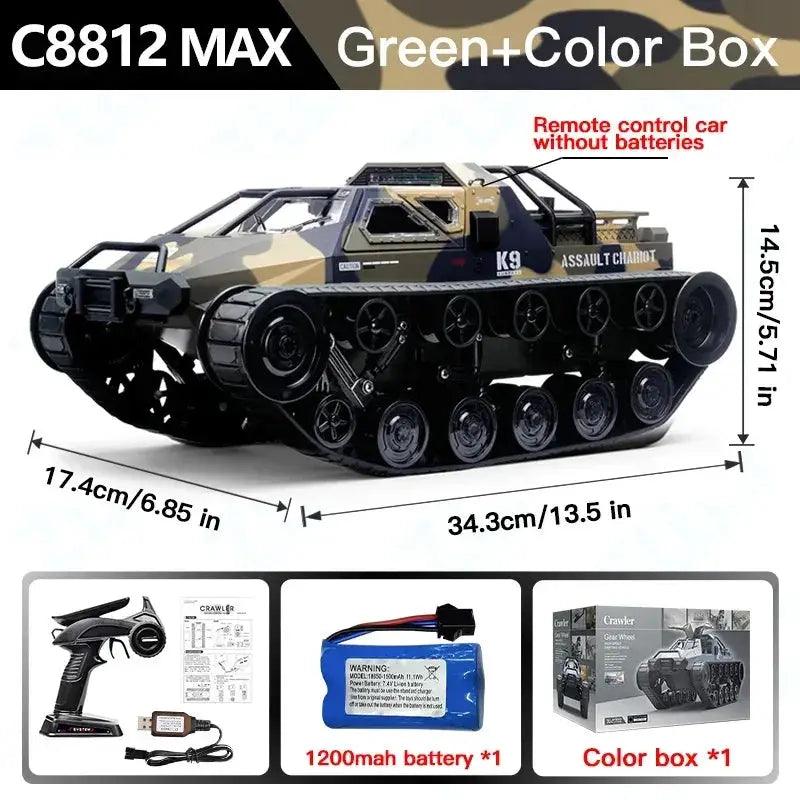  Remote Control RC Tank Off Road Vehicle LED Lights -  ToylandEU™