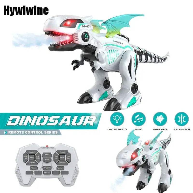 Remote Control Robot Dinosaur Toy For Kids Educational Interactive - ToylandEU