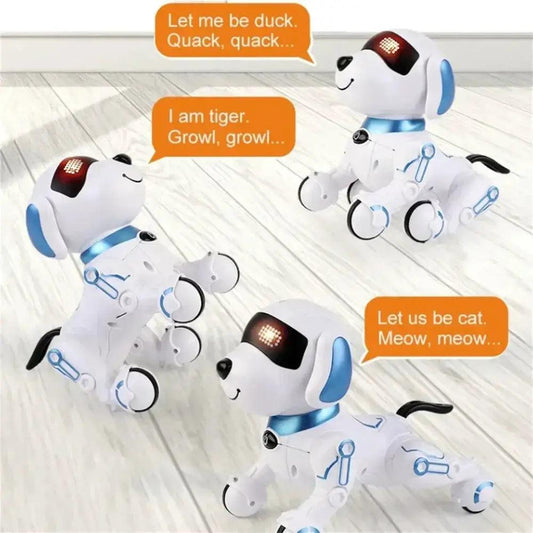  Remote Control Robot Dog Toy With Light Up LED Eyes -  ToylandEU™