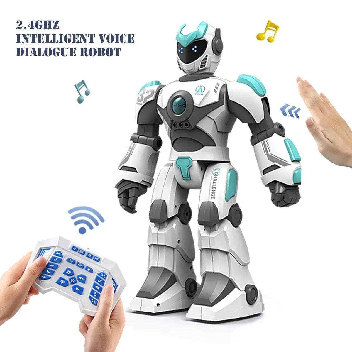 Remote Control Robot With Gesture Sensing And Dancing Functions - ToylandEU