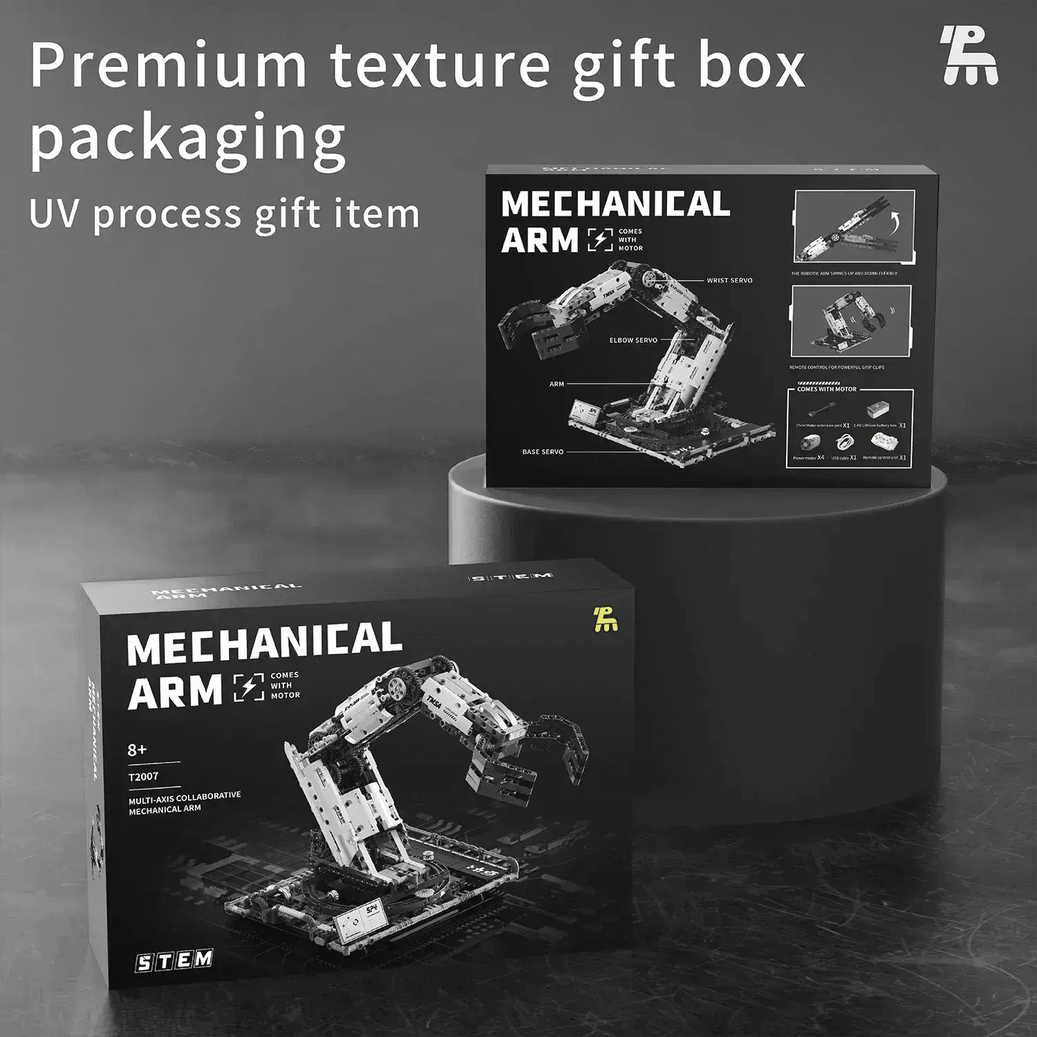 Remote Control Robotic Arm Building Blocks Set For Educational Fun - ToylandEU