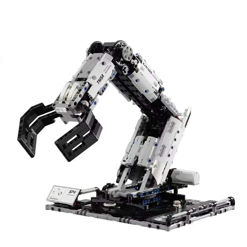 Remote Control Robotic Arm Building Blocks Set For Educational Fun - ToylandEU