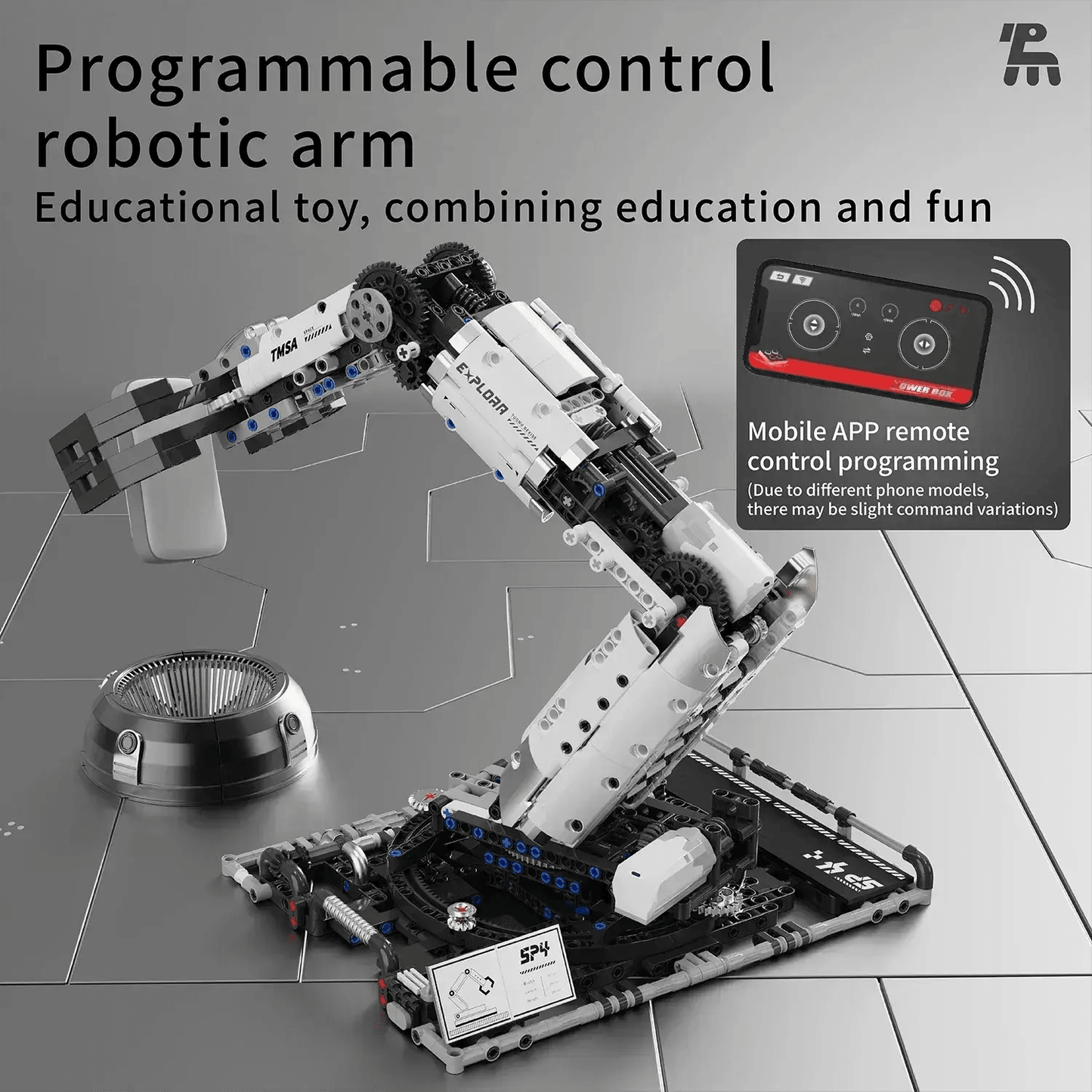  Remote Control Robotic Arm Building Set Education -  ToylandEU™