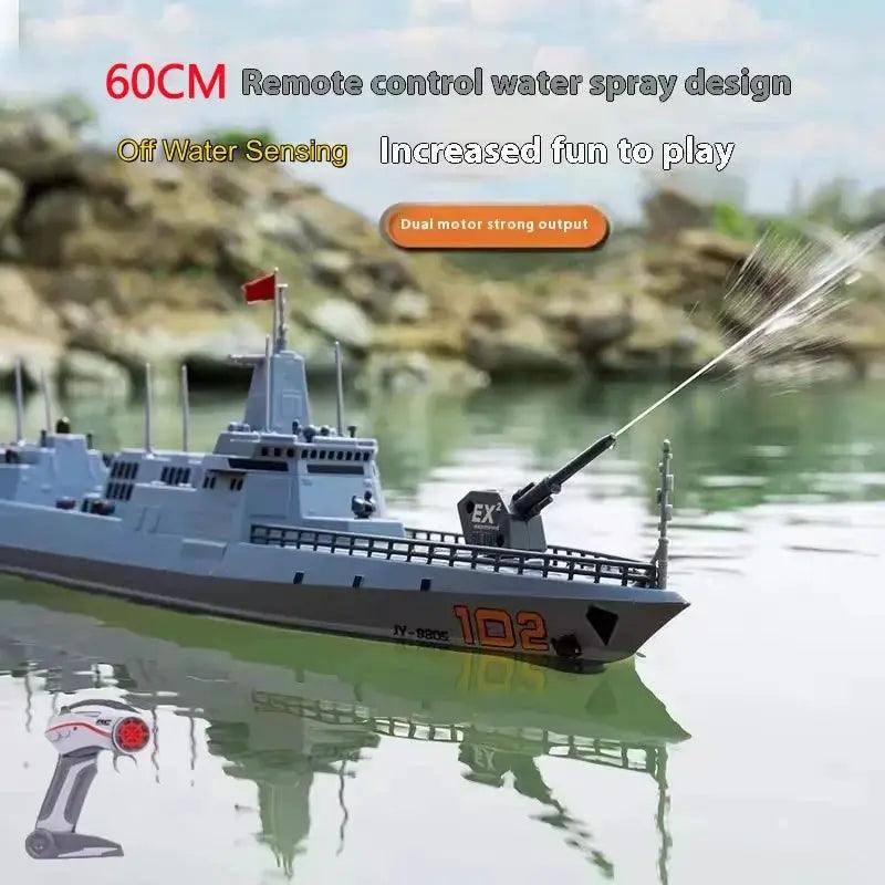  Remote Control Ship Water Spray RC Boat Outdoor Play -  ToylandEU™