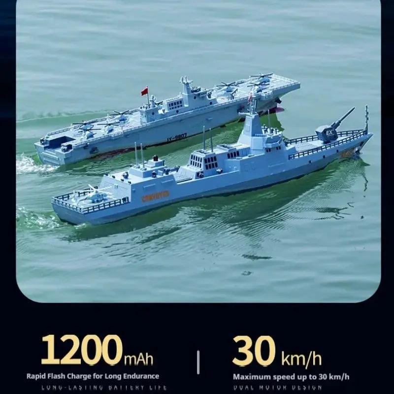  Remote Control Ship Water Spray RC Boat Outdoor Play -  ToylandEU™