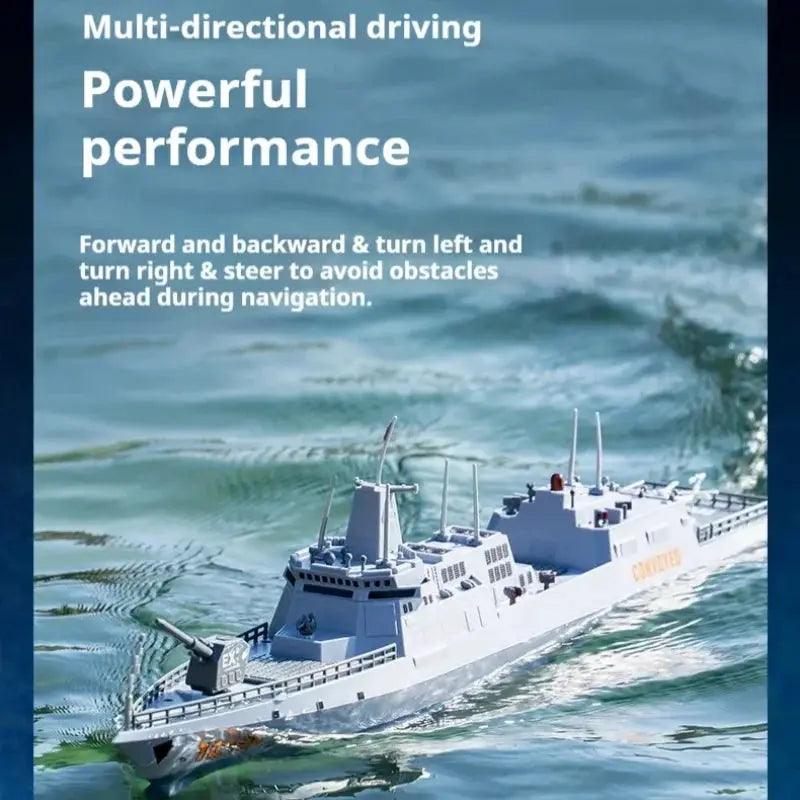  Remote Control Ship Water Spray RC Boat Outdoor Play -  ToylandEU™
