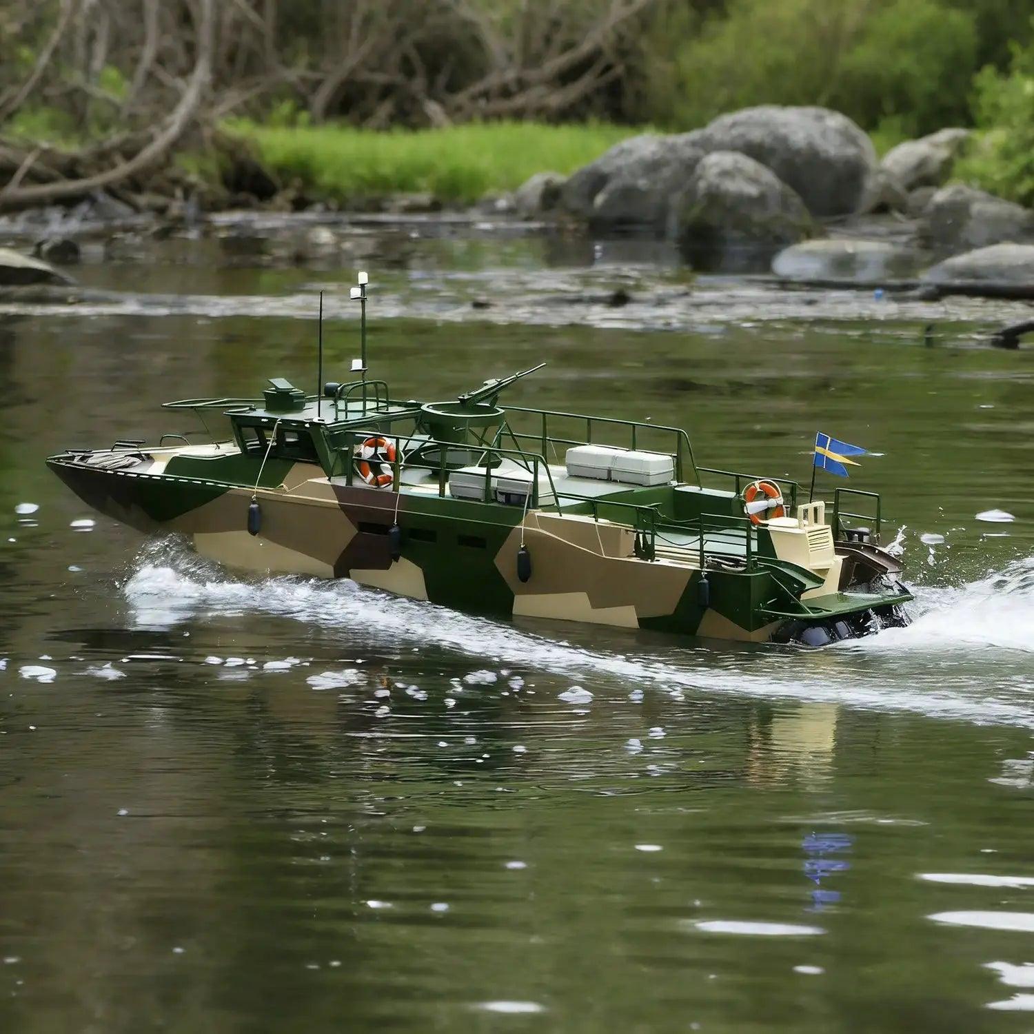  Remote Control Speedboat 70cm CB90 Model Kit 3D Printed -  ToylandEU™