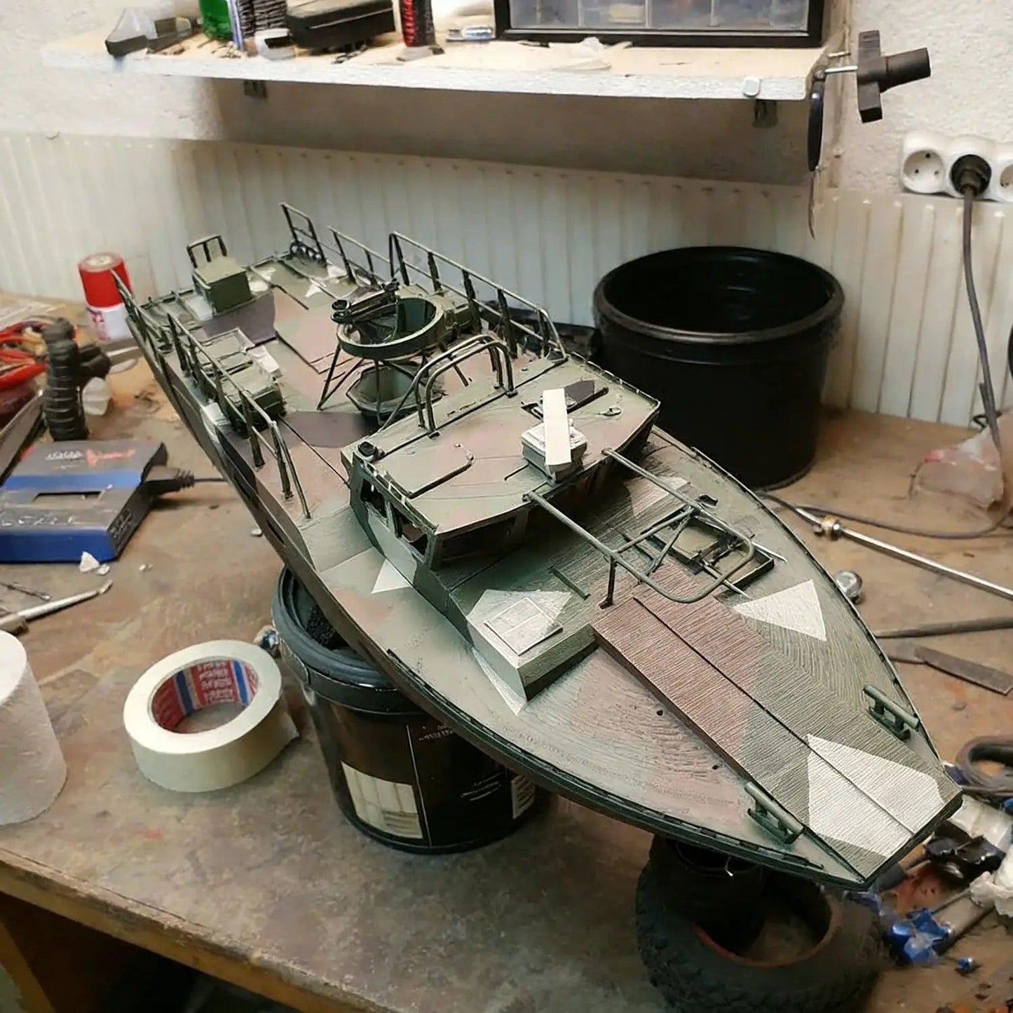 Remote Control Speedboat 70cm CB90 Model Kit 3D Printed -  ToylandEU™