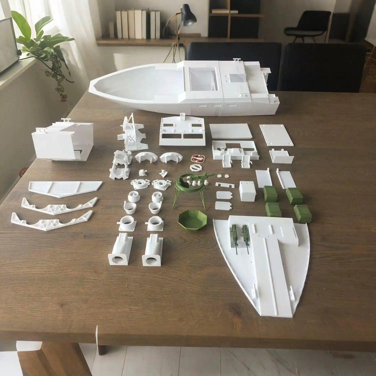  Remote Control Speedboat 70cm CB90 Model Kit 3D Printed -  ToylandEU™