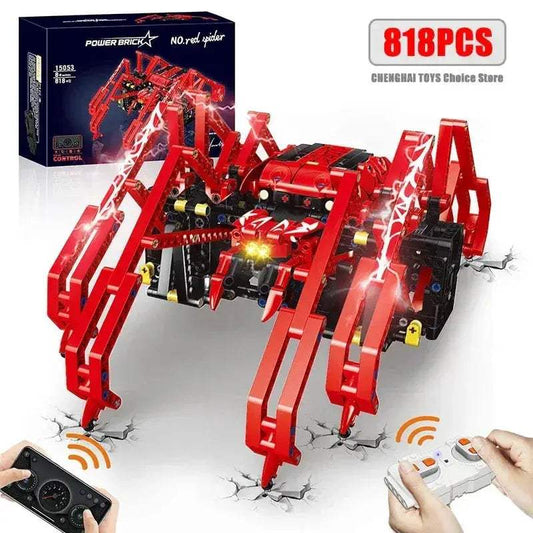  Remote Control Spider Robot Building Kit CE Certified -  ToylandEU™