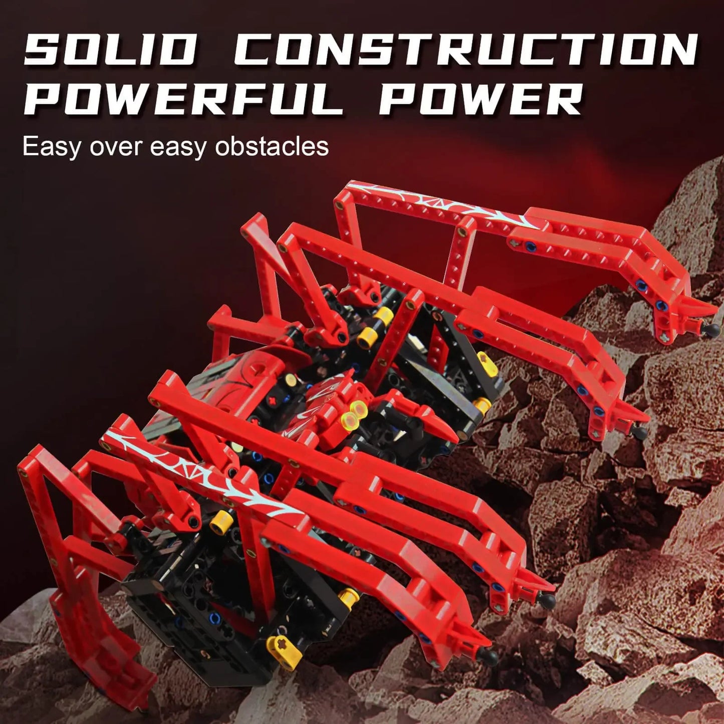 Remote Control Spider Robot Building Kit for STEM Education - ToylandEU