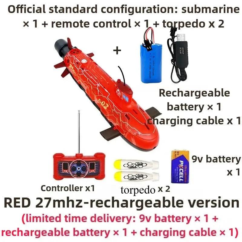  Remote Control Submarine Warship With Hovering 50 Min -  ToylandEU™