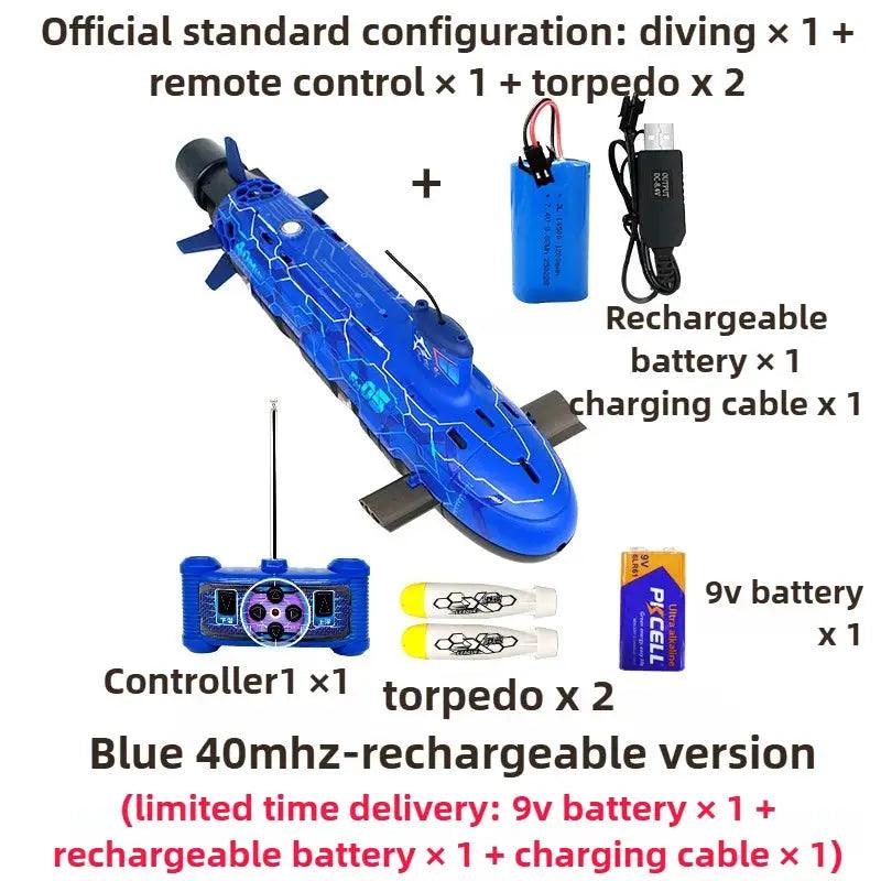  Remote Control Submarine Warship With Hovering 50 Min -  ToylandEU™