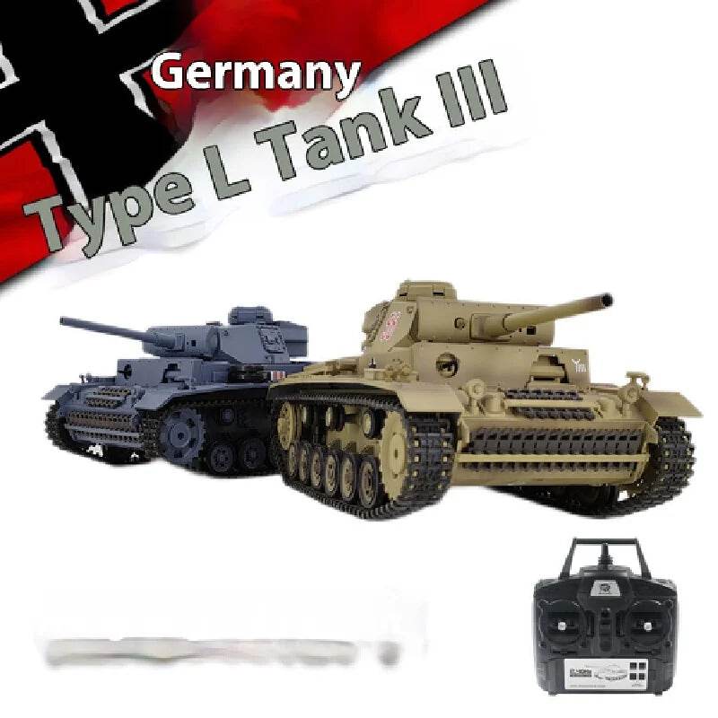 Remote Control Tank Infrared Battle Scale 1 16 For Boys - ToylandEU