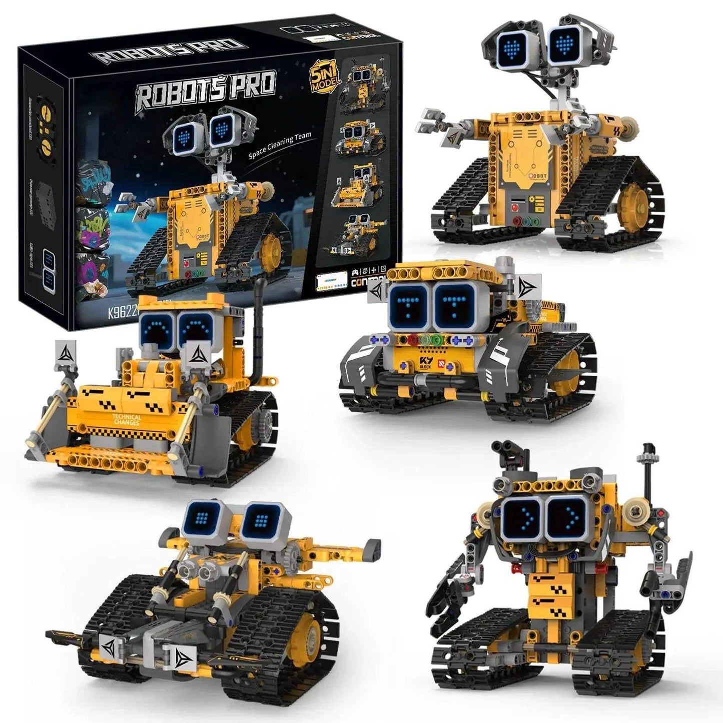 Remote Control Transformable Robot Building Blocks Toy - ToylandEU