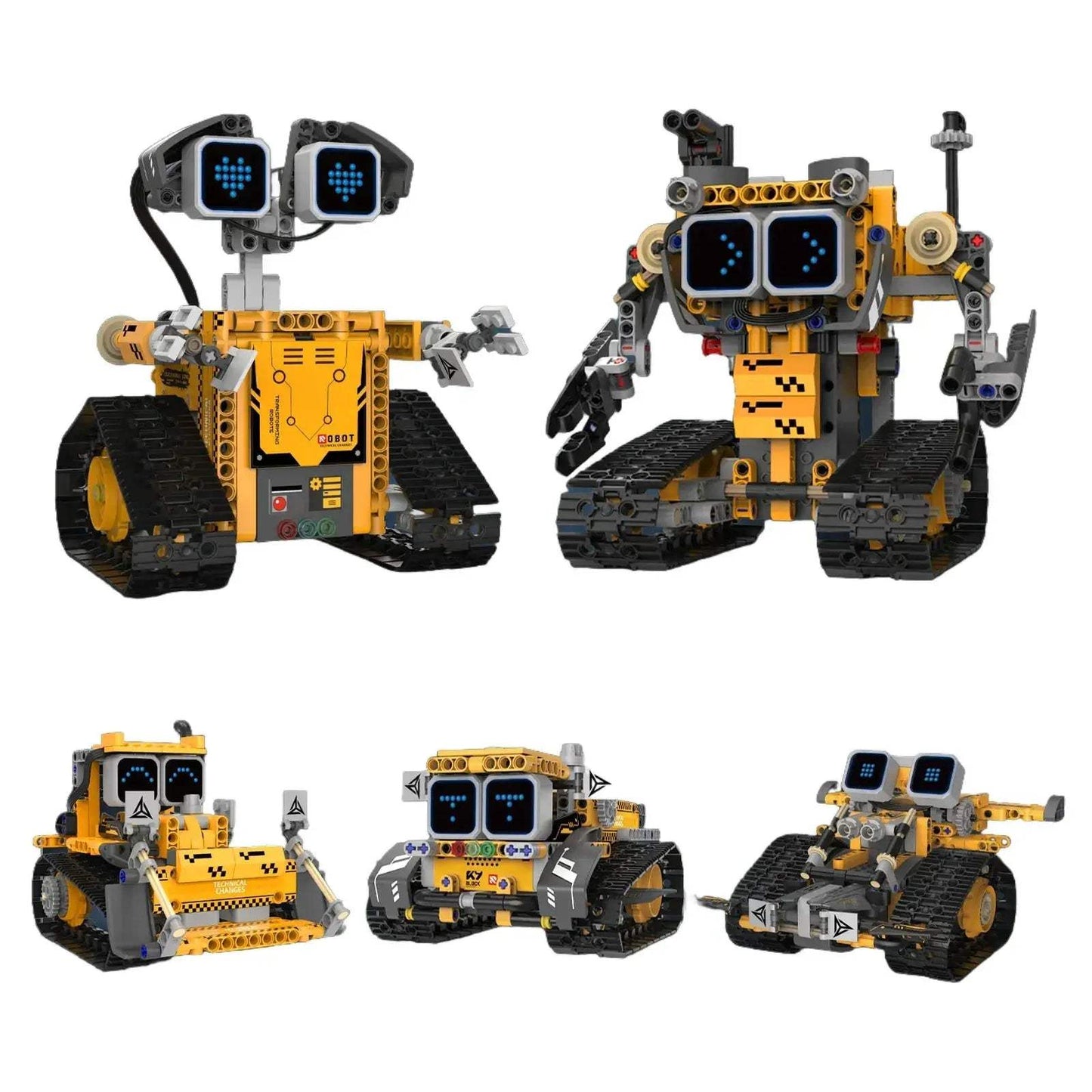 Remote Control Transformable Robot Building Blocks Toy - ToylandEU