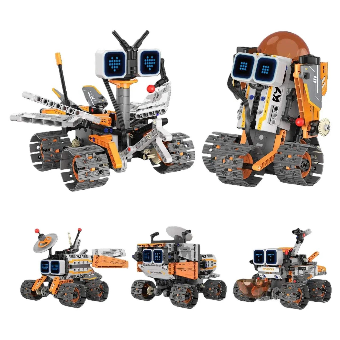 Remote Control Transformable Robot Building Blocks Toy - ToylandEU