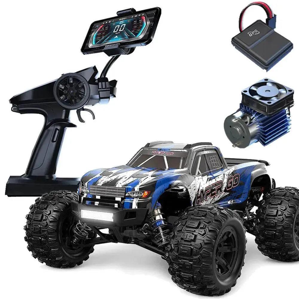  RC MJX Hyper Go H16H V3.0 High-Speed 4WD Off-Road Remote Control Truck with GPS -  ToylandEU™