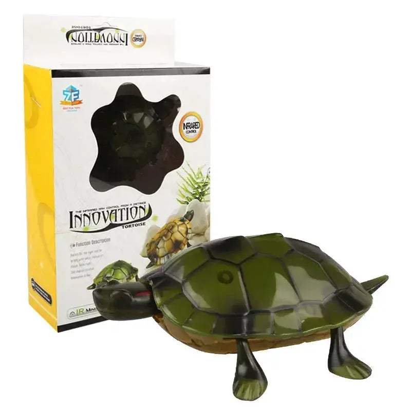 Remote Control Turtle RC Toy With Eye Lights For Learning - ToylandEU