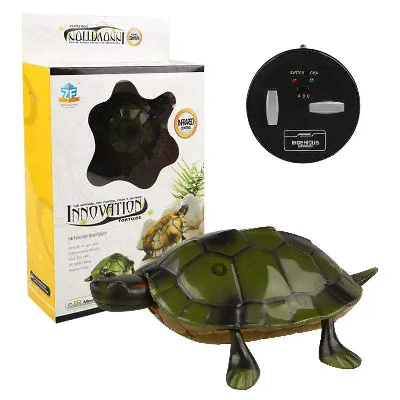 Remote Control Turtle RC Toy With Eye Lights For Learning - ToylandEU