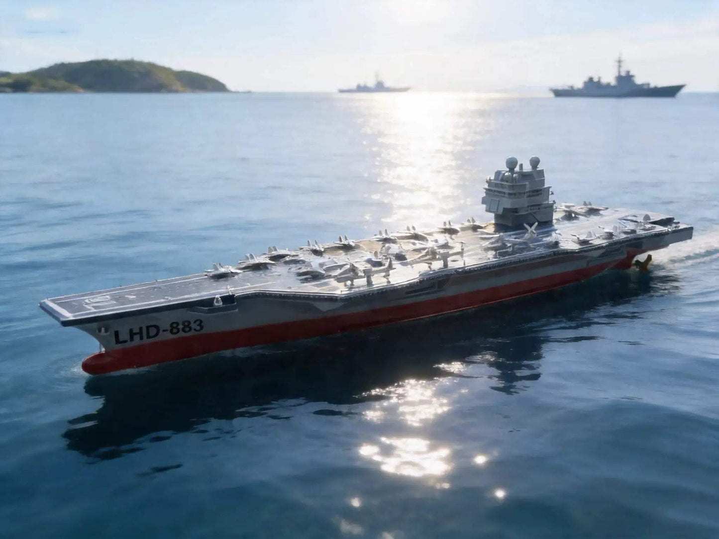  Remote Control Warship RC Ship 31 Inch Battleship -  ToylandEU™