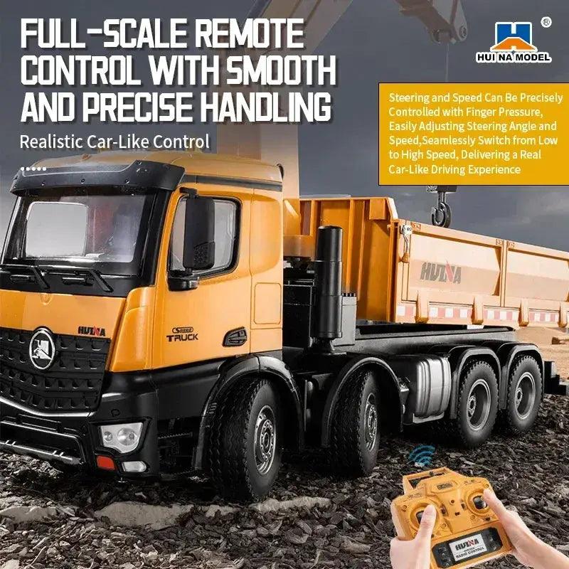 Remote RC Dump Truck With Grab Function Scale Alloy -  ToylandEU™