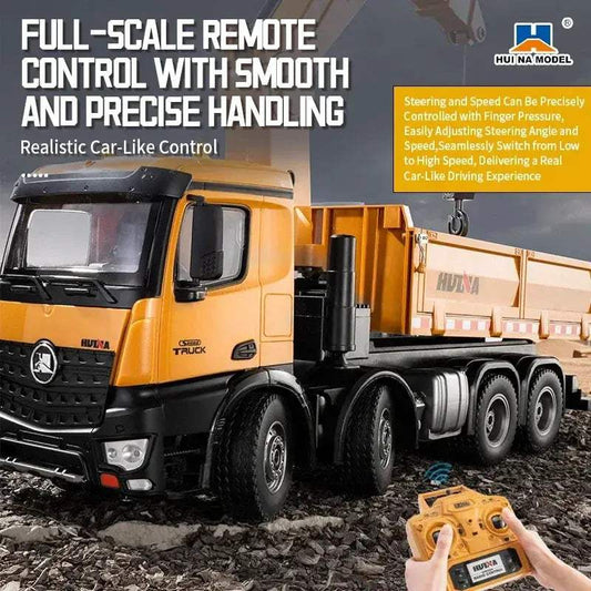  Remote RC Dump Truck With Grab Function Scale Alloy -  ToylandEU™