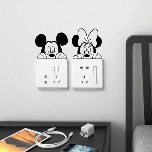  Removable Mickey Minnie Wall Decals 2pc Toyland EU -  ToylandEU™